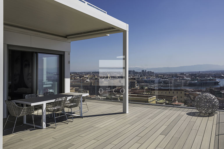 terrazza con decking