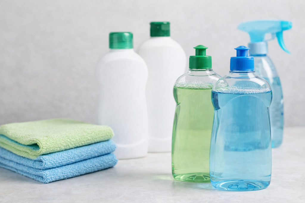 Come pulire gli infissi in PVC con panno in microfibra