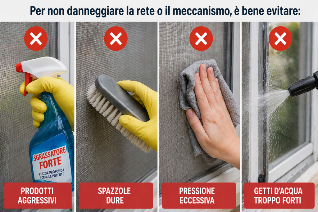 attenzione a questi errori